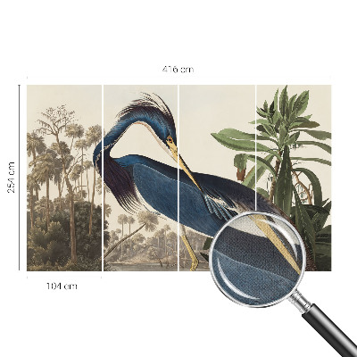 Papel mural texturado decorativo Naturaleza exótica