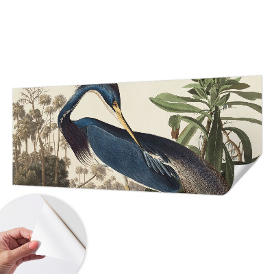 Papel mural texturado decorativo con diseño de naturaleza exótica