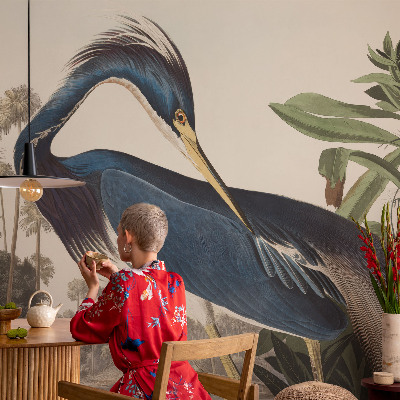 Papel mural texturado decorativo Naturaleza exótica