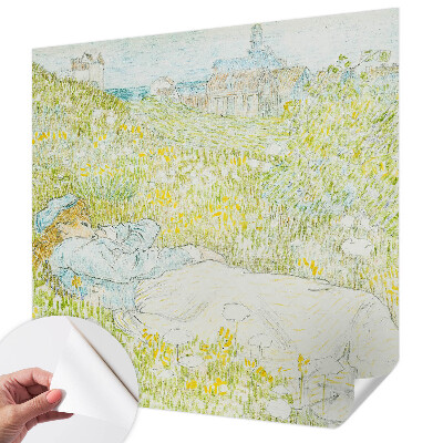 Fotomural decorativo para cabecero de cama Relajación primaveral