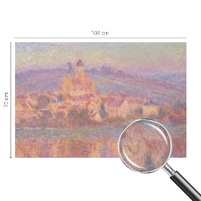 Papel mural con patrón decorativo Un pueblo encantador