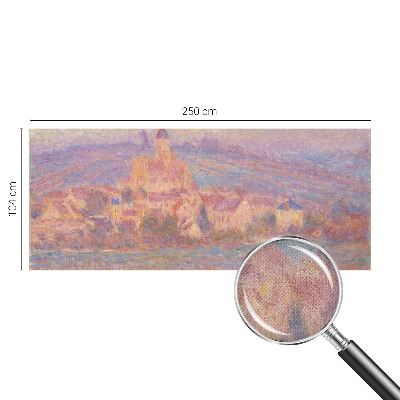 Papel mural con patrón decorativo Un pueblo encantador