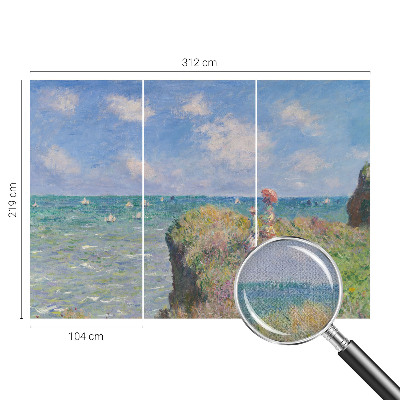 Papel mural texturado decorativo Paisaje tranquilo