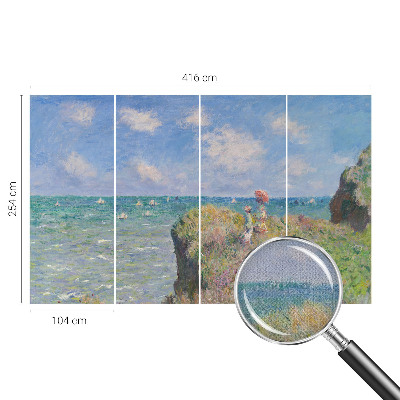 Papel mural texturado decorativo Paisaje tranquilo