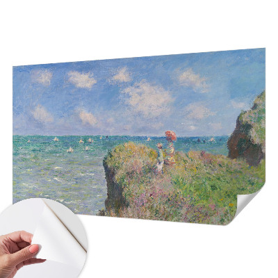 Papel mural texturado decorativo con diseño de paisaje tranquilo