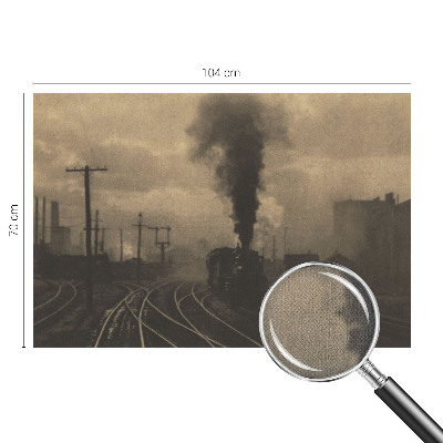 Papel mural con patrón decorativo Paisaje industrial