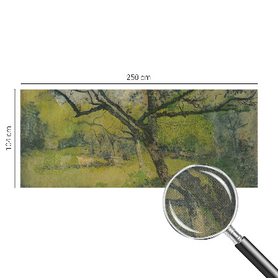 Mural de pared con estampado hermoso Paisaje verde