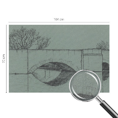 Fotomural decorativo para cabecero de cama Puente de arco