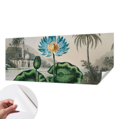 Fotomural decorativo para cabecero de cama con un paisaje exótico