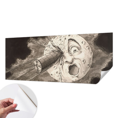 Mural de pared con estampado hermoso con diseño «Colisión cósmica»