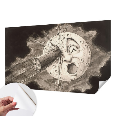 Mural de pared con estampado hermoso Colisión cósmica