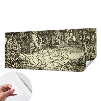 Papel mural texturado decorativo Círculo mágico