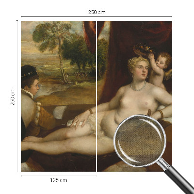 Fotomural decorativo para cabecero de cama Escena relajante