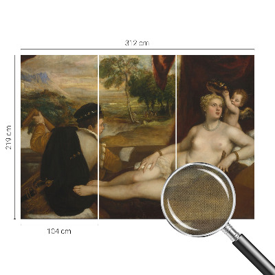 Fotomural decorativo para cabecero de cama con una escena relajante
