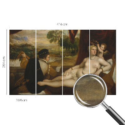 Fotomural decorativo para cabecero de cama Escena relajante