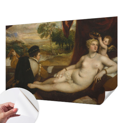 Fotomural decorativo para cabecero de cama con una escena relajante