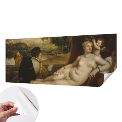 Fotomural decorativo para cabecero de cama con una escena relajante