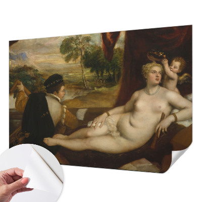 Fotomural decorativo para cabecero de cama con una escena relajante