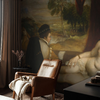 Fotomural decorativo para cabecero de cama Escena relajante