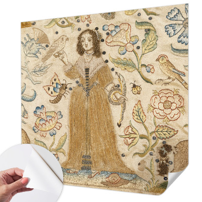 Mural de pared con estampado hermoso Naturaleza colorida