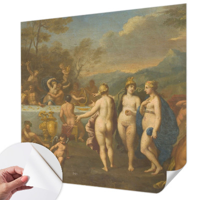 Fotomural decorativo para cabecero de cama Fiesta antigua