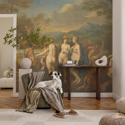 Fotomural decorativo para cabecero de cama Fiesta antigua