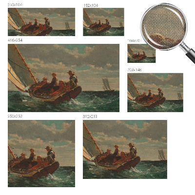 Fotomural decorativo para cabecero de cama expedición marítima