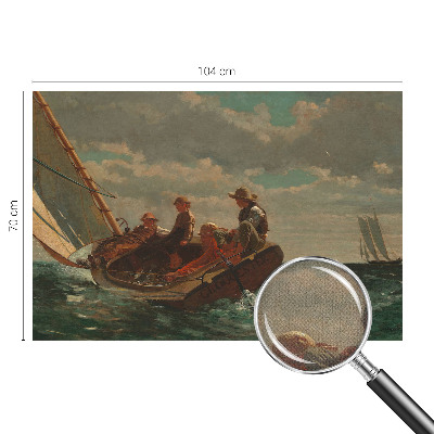 Fotomural decorativo para cabecero de cama expedición marítima