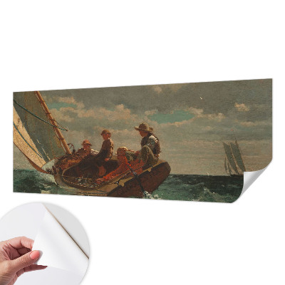Fotomural decorativo para cabecero de cama con diseño de expedición marítima