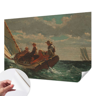 Fotomural decorativo para cabecero de cama con diseño de expedición marítima