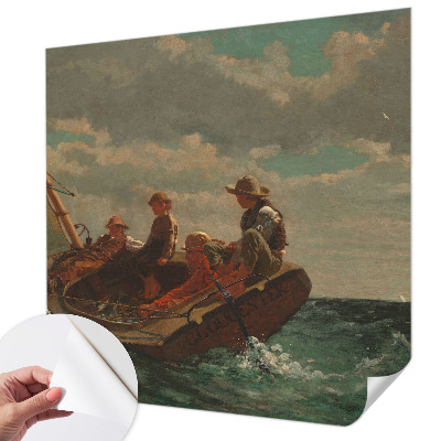Fotomural decorativo para cabecero de cama con diseño de expedición marítima