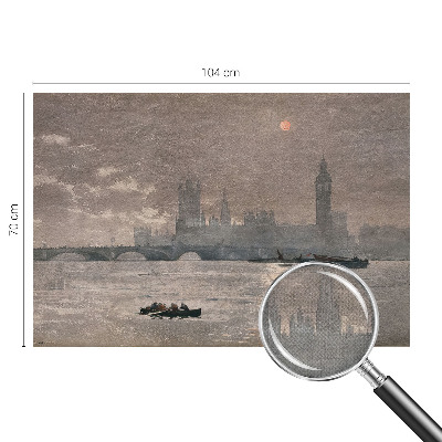 Papel mural con patrón decorativo Panorama nocturno