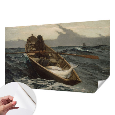 Papel mural texturado decorativo Pescador en el mar