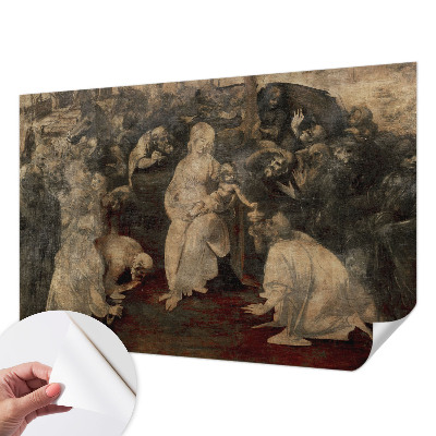 Papel mural con patrón decorativo encuentro espiritual