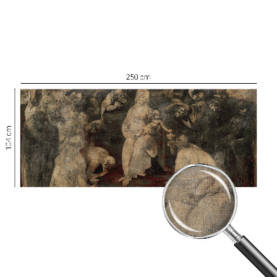 Papel mural con patrón decorativo encuentro espiritual