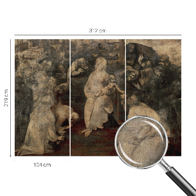 Papel mural con patrón decorativo encuentro espiritual