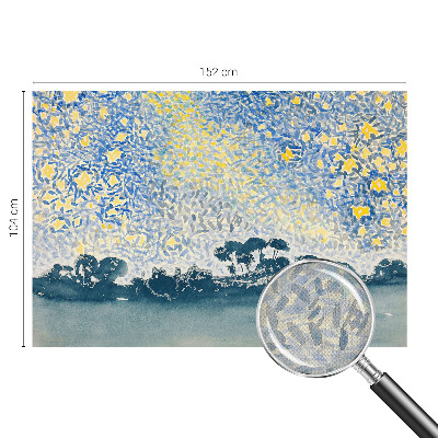 Mural de pared con estampado hermoso abstracción de estrella