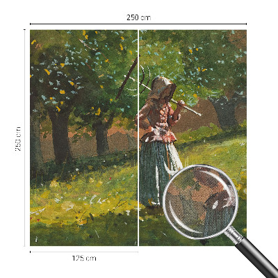 Fotomural decorativo para cabecero de cama Tarde de otoño