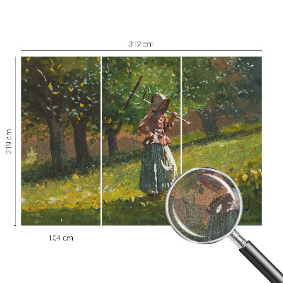 Fotomural decorativo para cabecero de cama Tarde de otoño