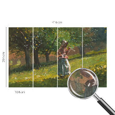 Fotomural decorativo para cabecero de cama Tarde de otoño