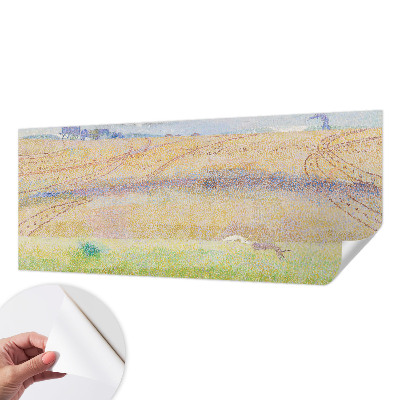 Mural de pared con estampado hermoso con motivo «Campo de verano»
