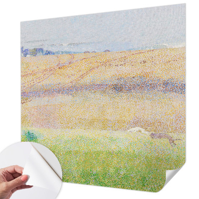 Mural de pared con estampado hermoso con motivo «Campo de verano»