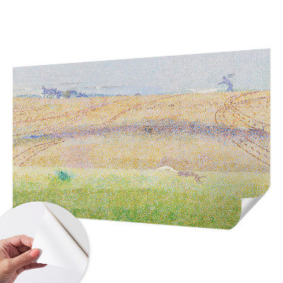 Mural de pared con estampado hermoso con motivo «Campo de verano»