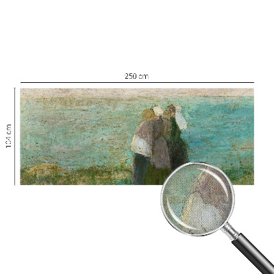 Papel mural texturado decorativo Reflejo junto al mar