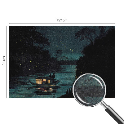 Mural de pared con estampado hermoso Luces del atardecer