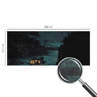 Mural de pared con estampado hermoso Luces del atardecer