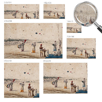 Papel mural texturado decorativo Cometas voladoras