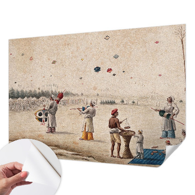 Papel mural texturado decorativo Cometas voladoras