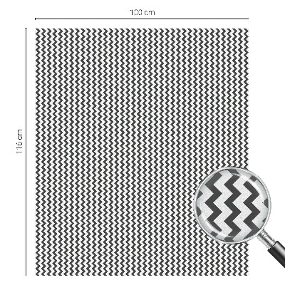 Vinilo para ventanas motivo vitral Patrón en zigzag