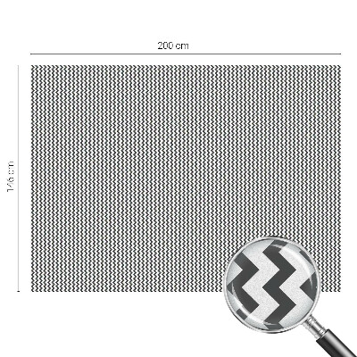 Vinilo para ventanas motivo vitral Patrón en zigzag